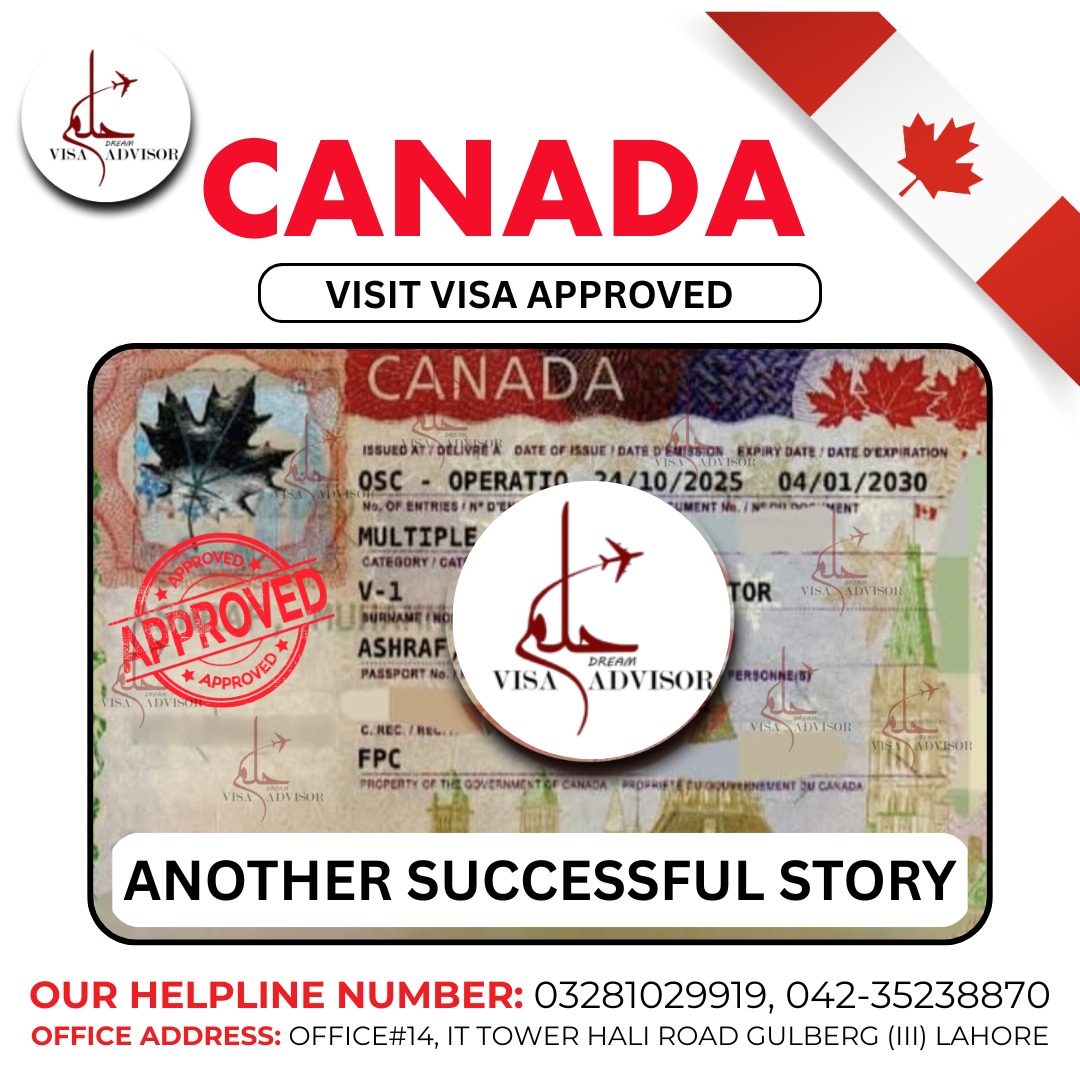 Canada visa approved