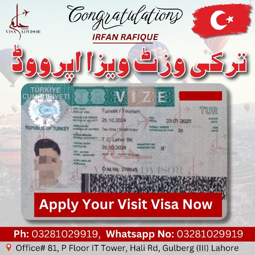 Turkey visa approved